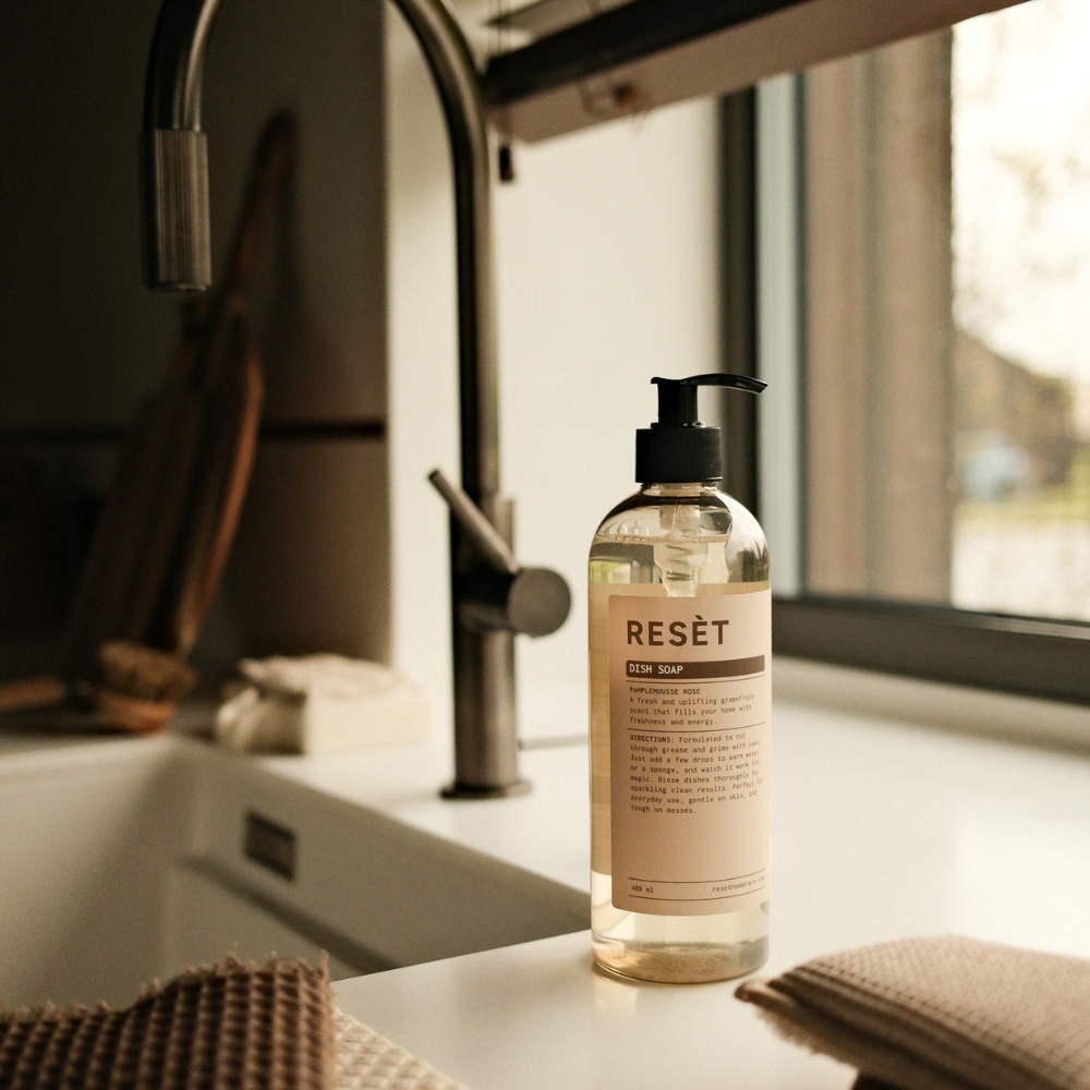 Dish Soap and Kitchen Towels Set