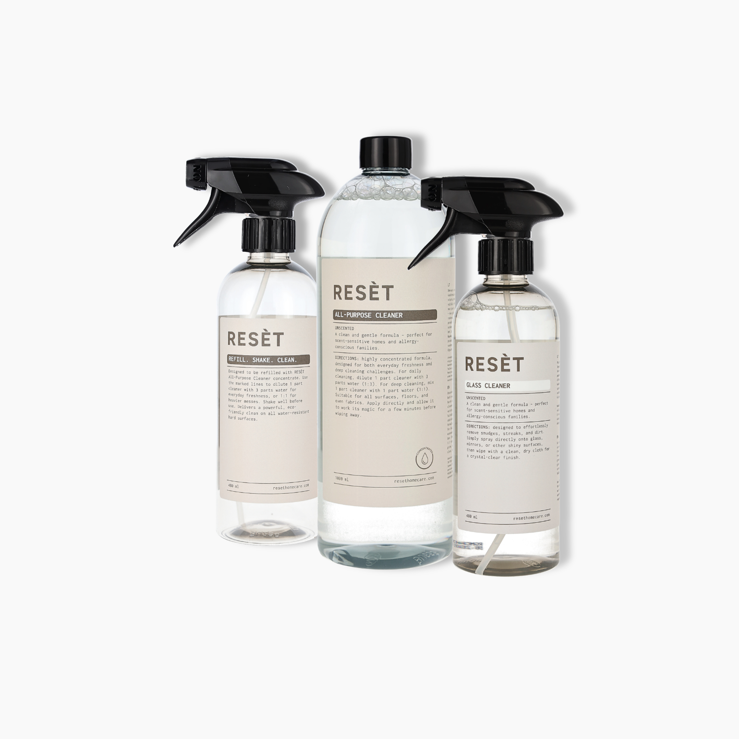 Rinkinys pavasarinei langų švarai